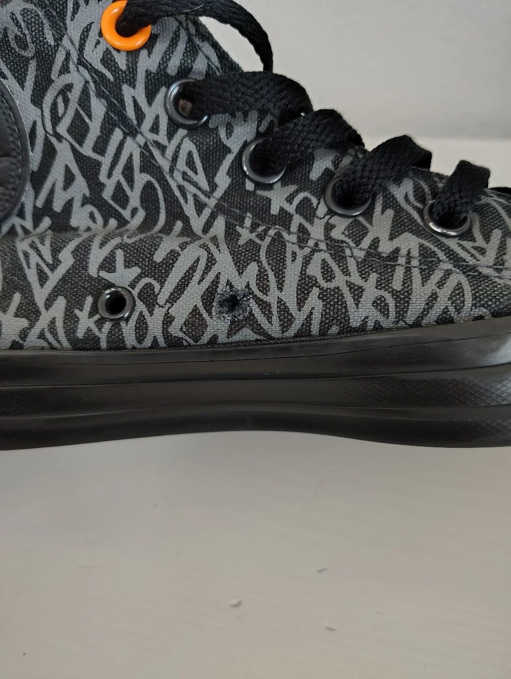 CONVERSE CHUCK TAYLOR ALL STAR "I LOVE NEW YORK" Graffiti SNEAKERS UNISEX M6/W8 - Picture 11 of 12